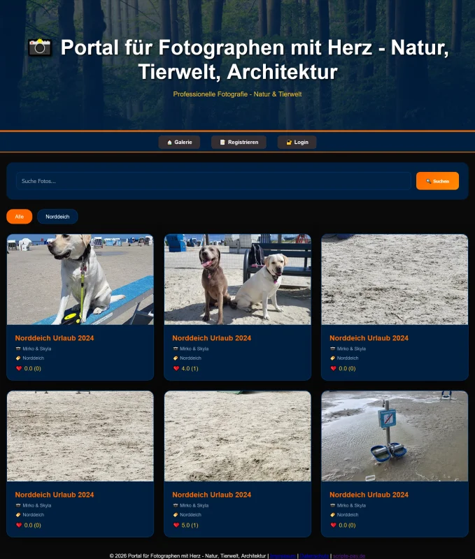 Professionelle Fotografie - Natur & Tierwelt