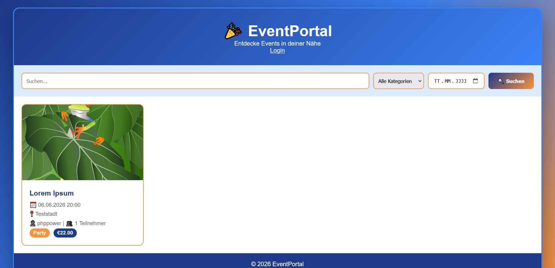 Event Portal